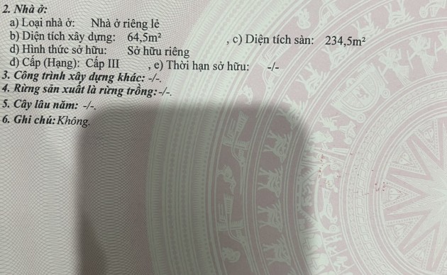 Cho thuê nhà nguyên căn - Gần biển Phạm Văn Đồng - Khu vực Sơn Trà